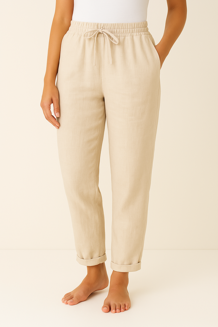 Linnea - Pantalones de lino para mujeres