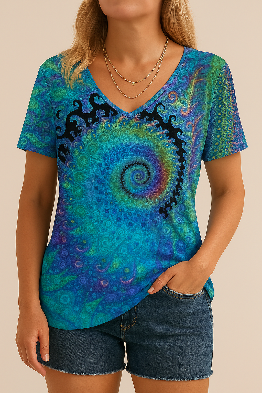 Merrydale - Camiseta para mujeres