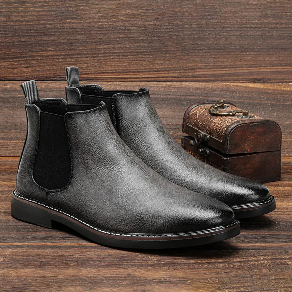 Botas Chelsea para Hombre – Estilo Clásico de Tobillo para Uso Versátil