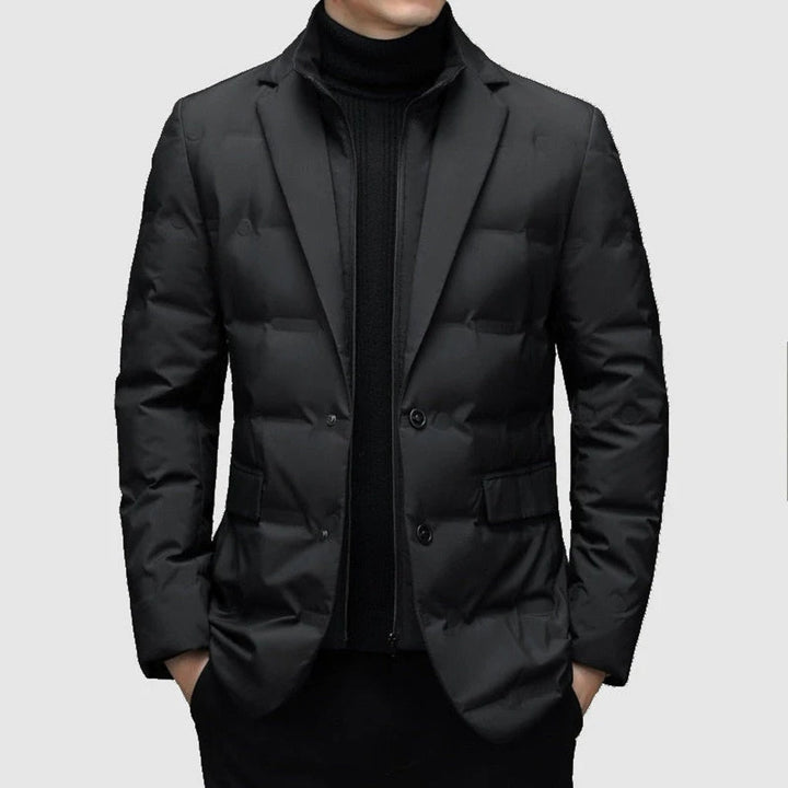 Abrigo Parka de Hombre Estilo Capa Listo para el Invierno