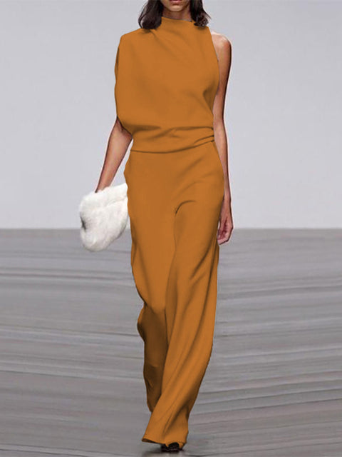 Mono sin mangas con espalda descubierta: elegancia natural con un toque contemporáneo