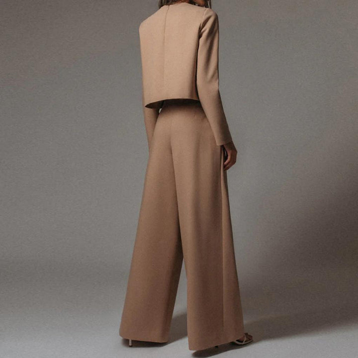 Conjunto Formal de 2 Piezas para Mujeres – Combinación Moderna para Looks Refinados