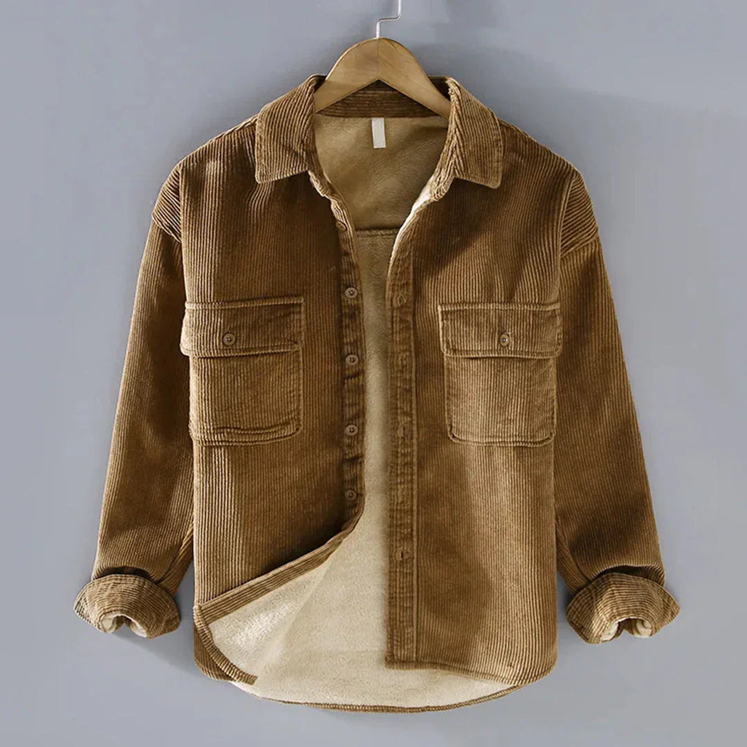 Chaqueta Casual Vintage Cálida para Hombres