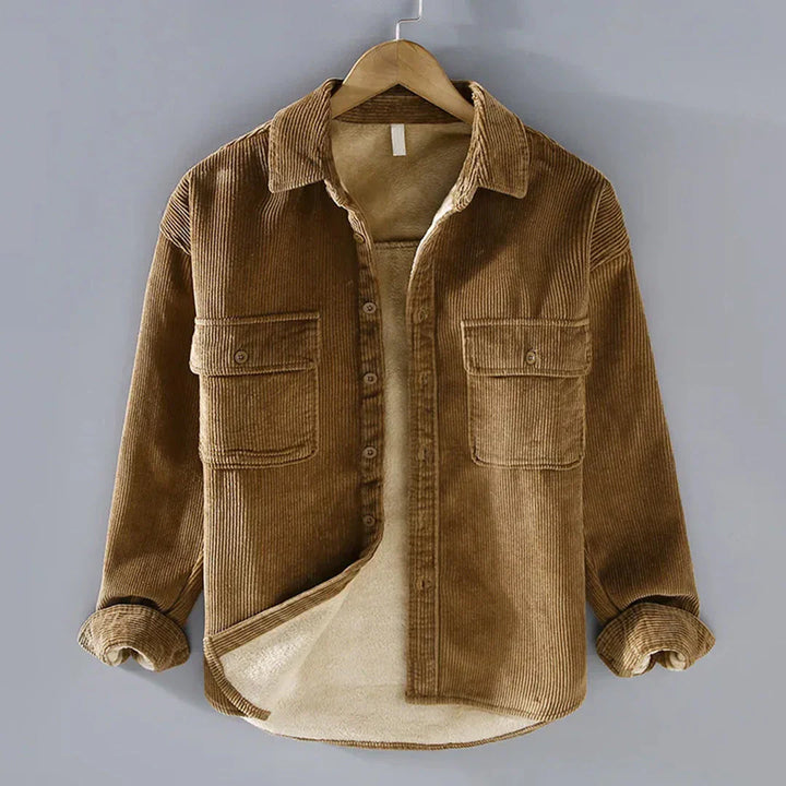 Chaqueta Casual Vintage Cálida para Hombres