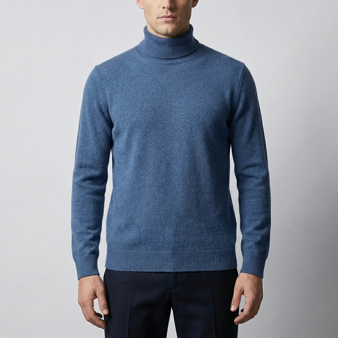 Kolvern - Jersey de punto de cuello alto plegable