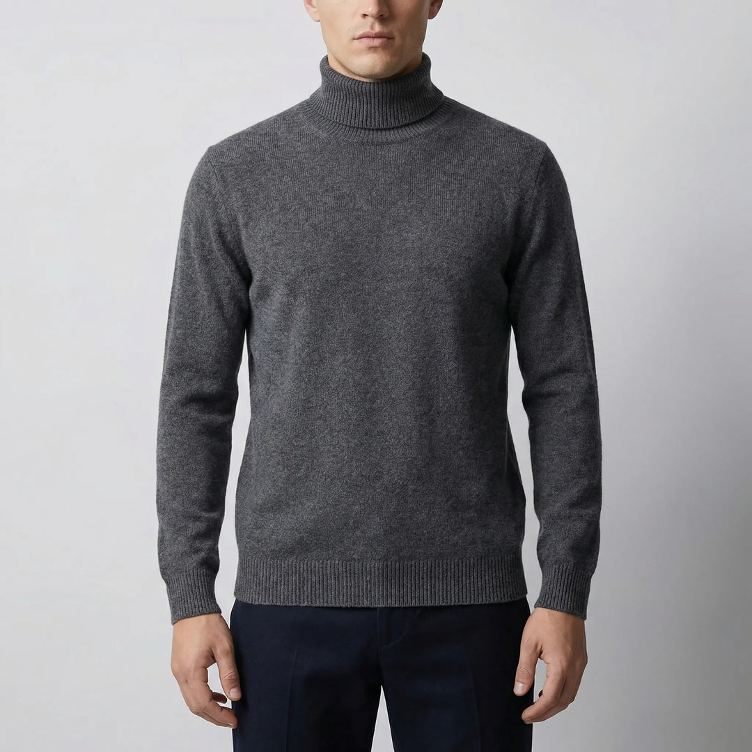 Kolvern - Jersey de punto de cuello alto plegable