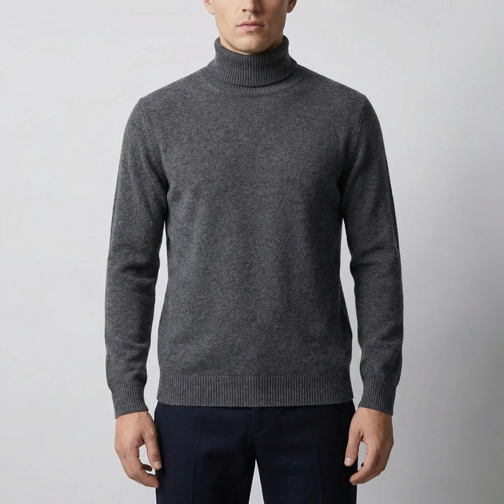 Kolvern - Jersey de punto de cuello alto plegable