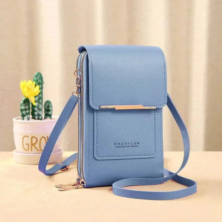 Bolso de hombro con pantalla táctil para mujer