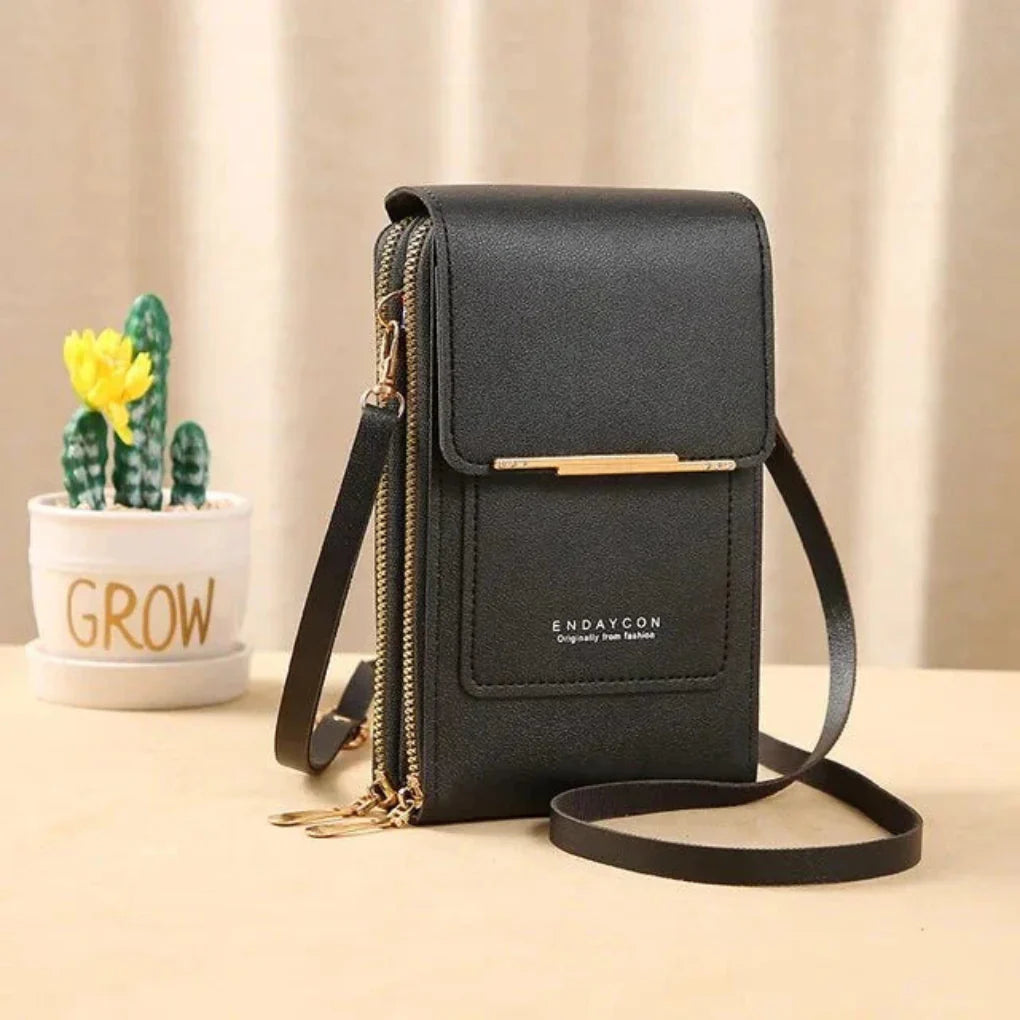 Bolso de hombro con pantalla táctil para mujer