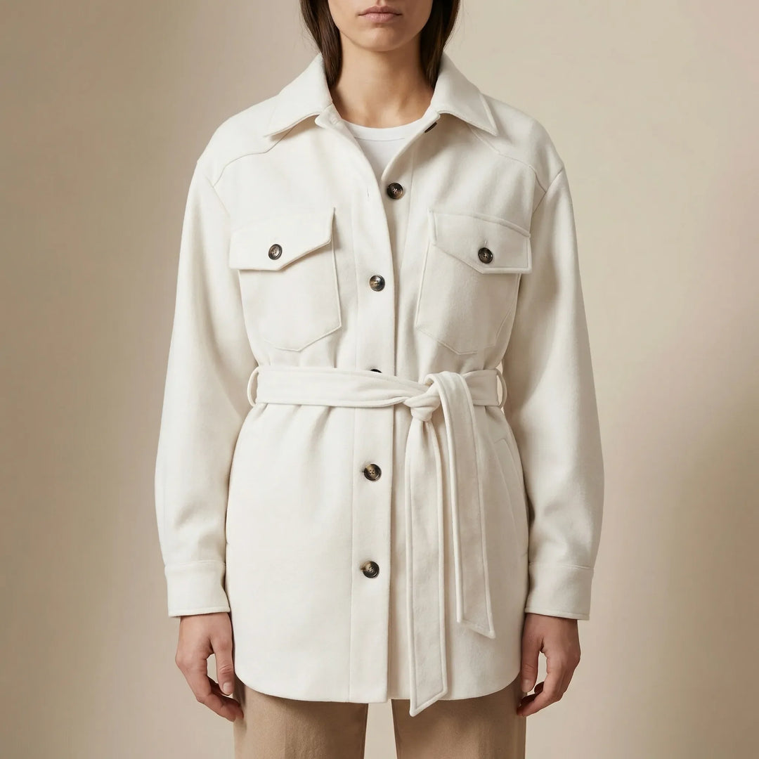 Laxelle - Chaqueta de mujer extragrande con hombros caídos