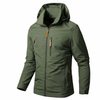 Chaqueta Exterior Hombre Impermeable y Anti-viento