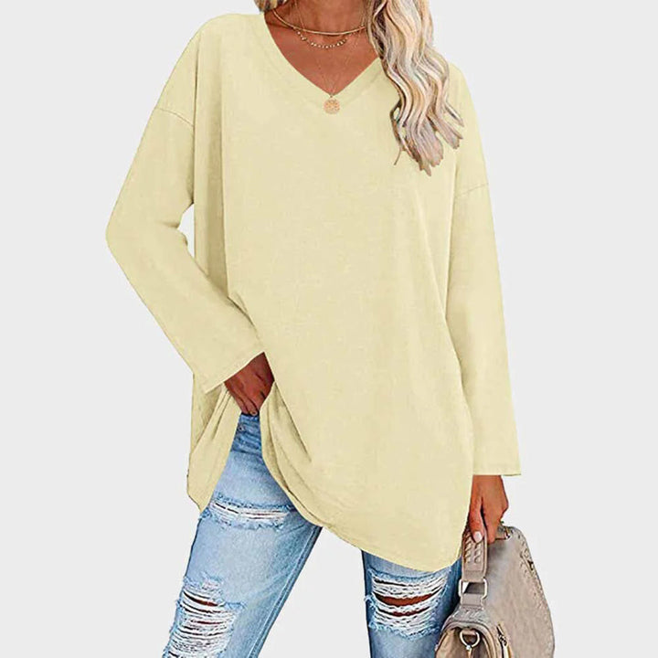 Blusa Elegante de Manga Larga para Mujeres