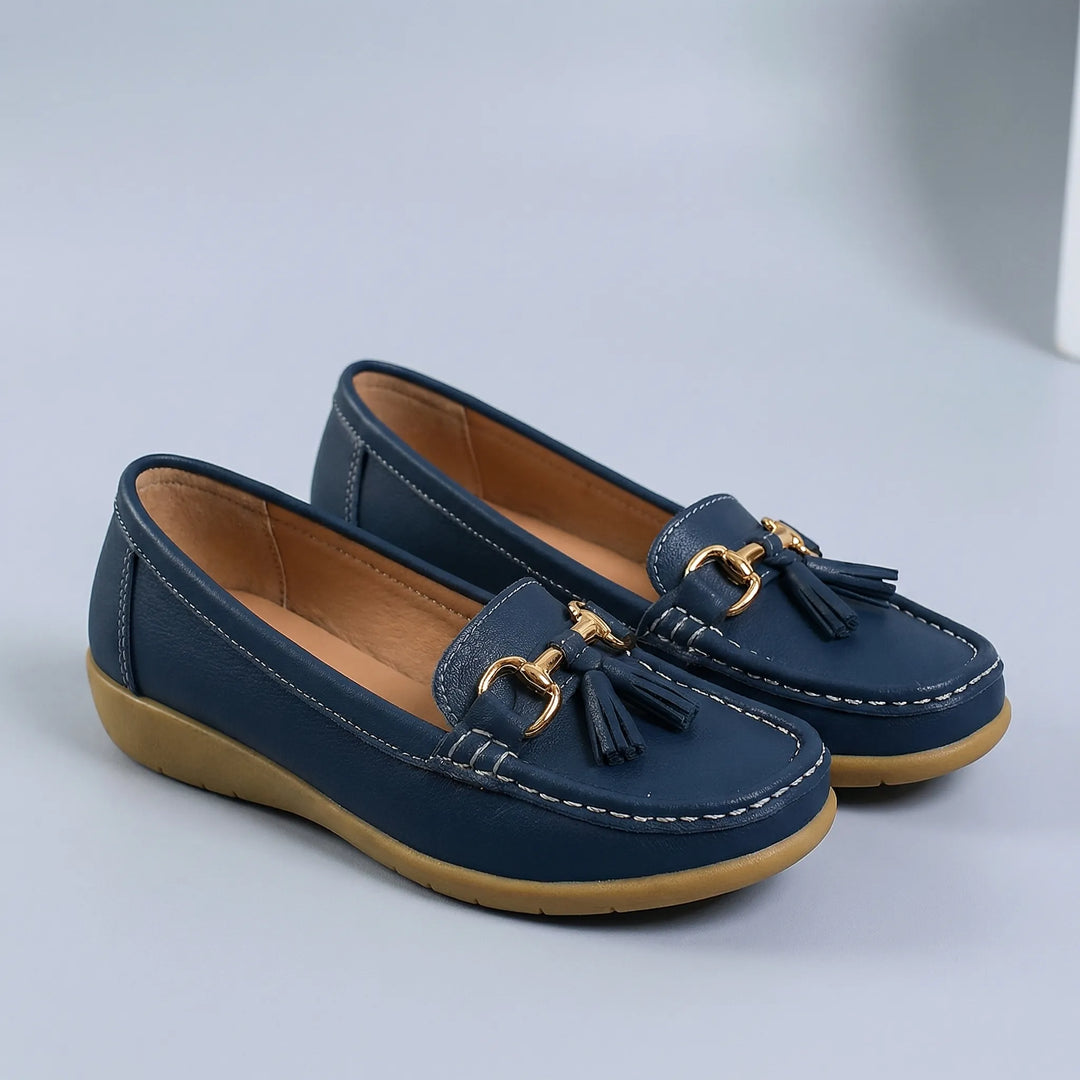 Loafelle - Mocasín plano con borlas