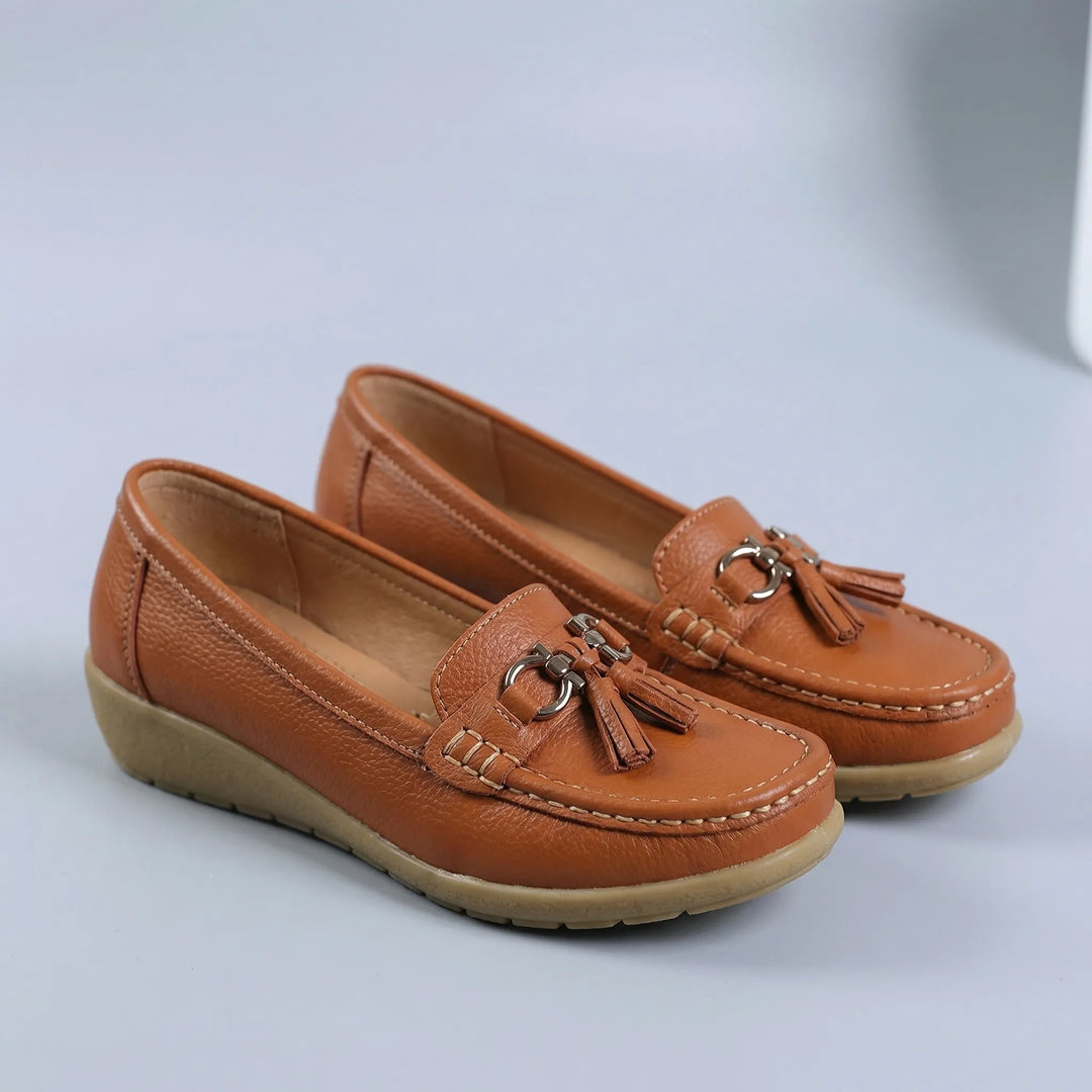 Loafelle - Mocasín plano con borlas