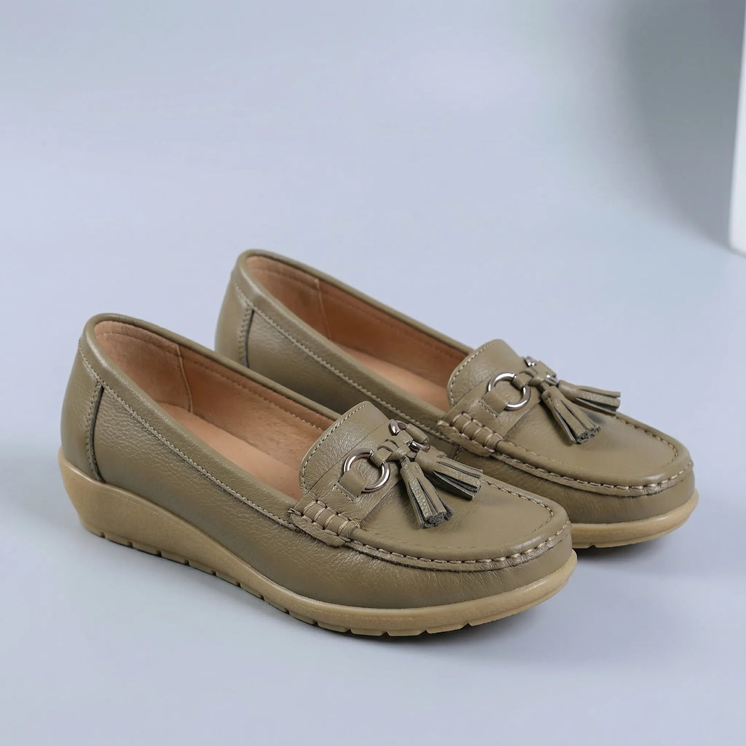 Loafelle - Mocasín plano con borlas