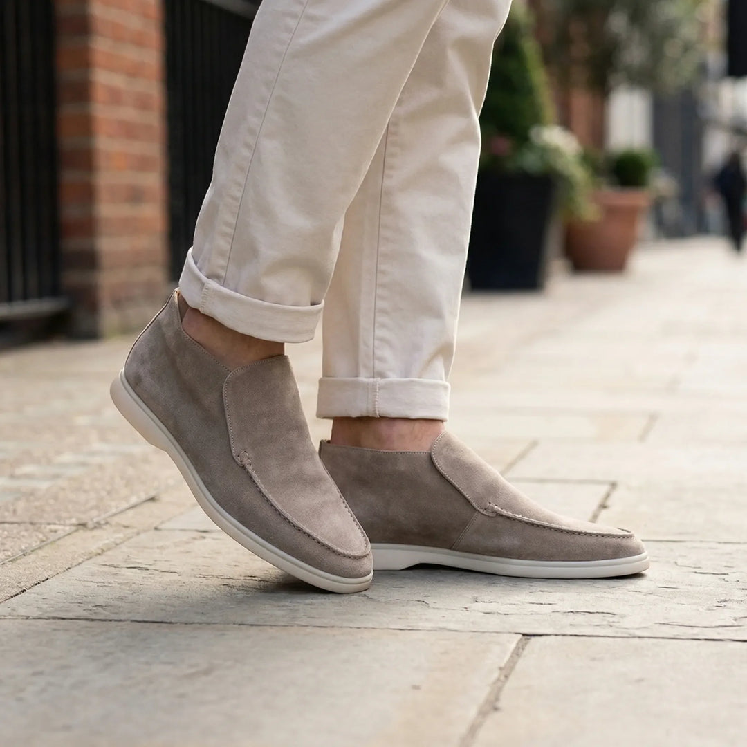 Loafique - Mocasines Chukka de ante sin cordones