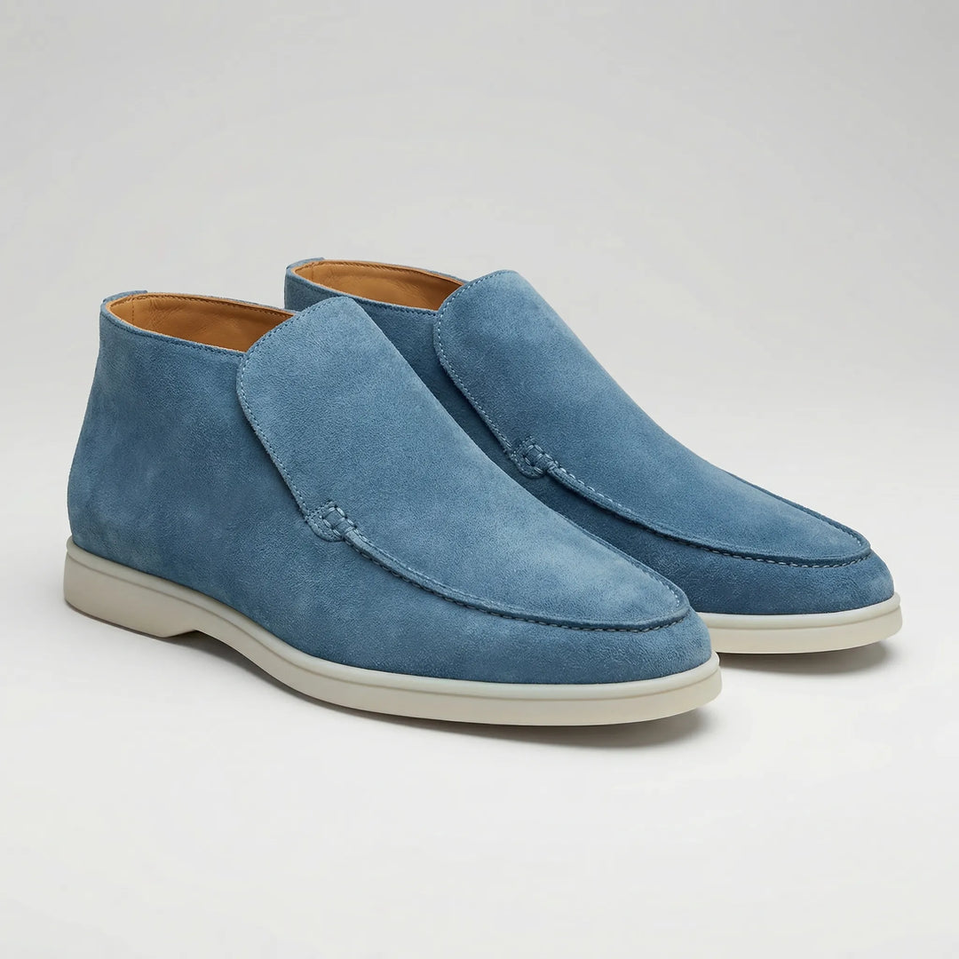 Loafique - Mocasines Chukka de ante sin cordones