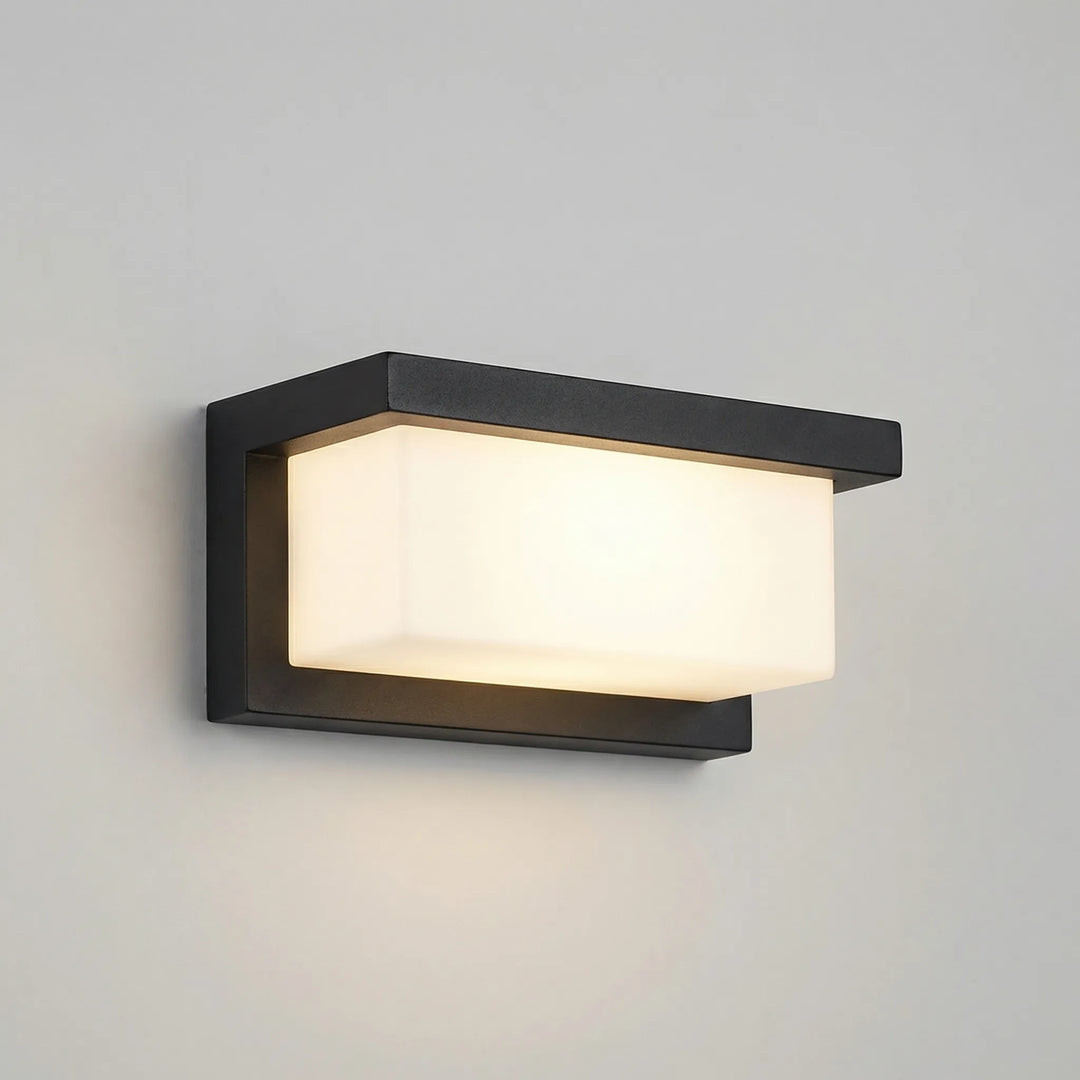 Luminaria LED de pared para exteriores con sensor de movimiento Lumavex