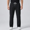 Pantalón de Pierna Recta con Cintura Elástica para Hombres
