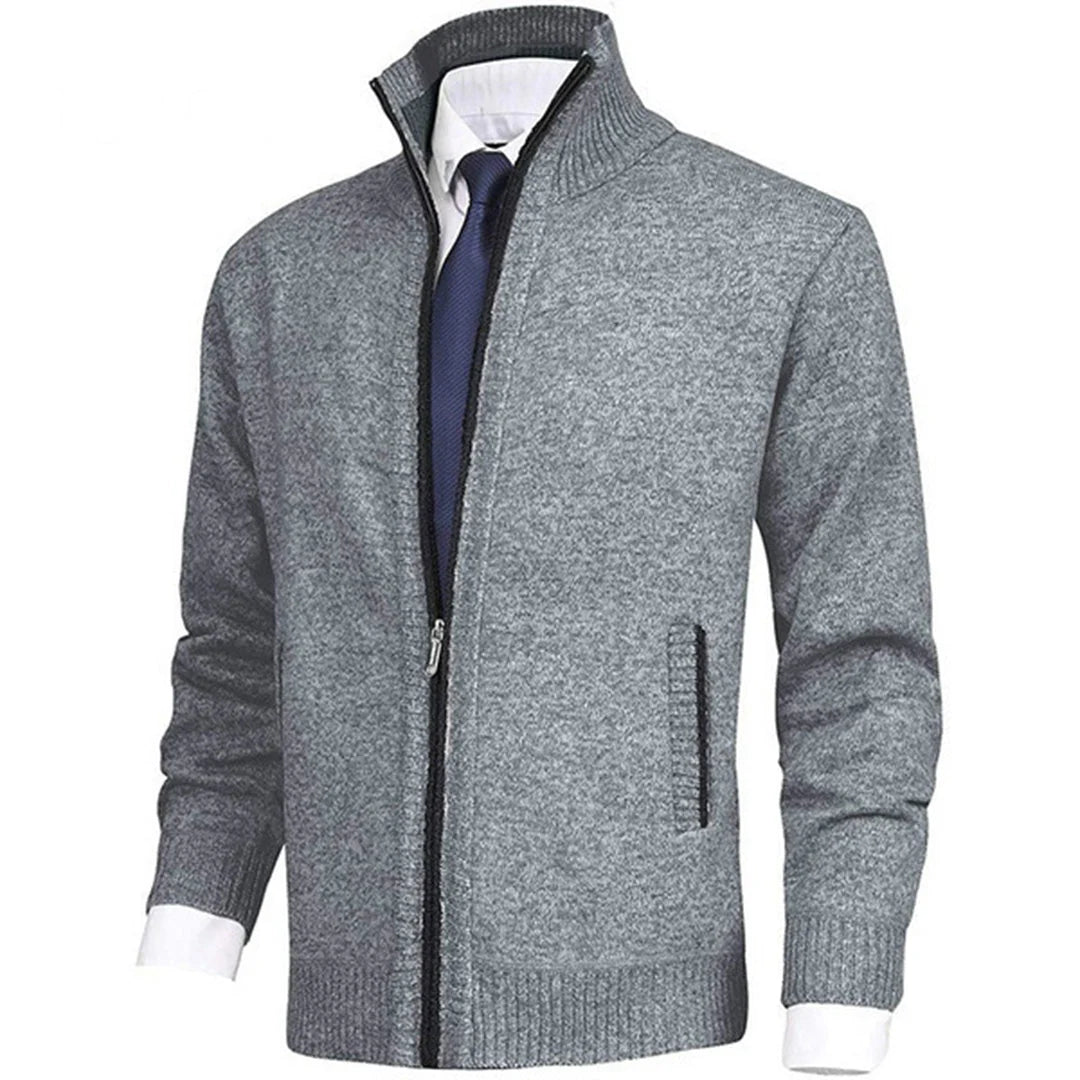 Chaleco de forro polar con cremallera para hombre: calidez y versatilidad para la comodidad diaria