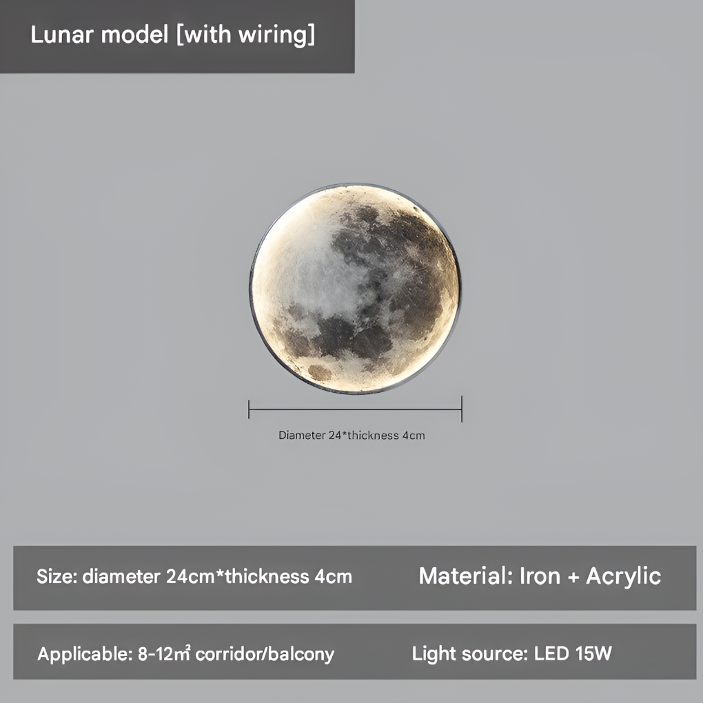 Luz Mágica de Luna para una Atmosfera Encantadora