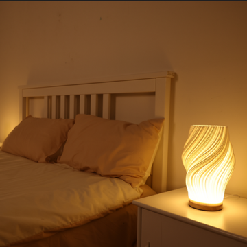 Lámpara de Mesa LED con Vortex