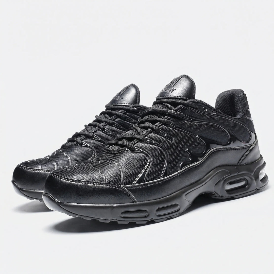 Nexorun - Zapato de seguridad ligero con cordones, color negro.
