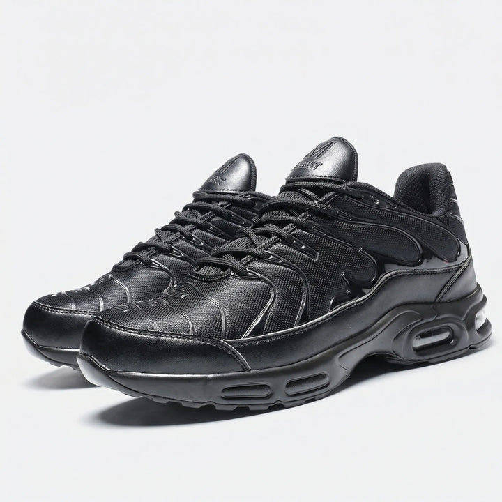 Nexorun - Zapato de seguridad ligero con cordones, color negro.