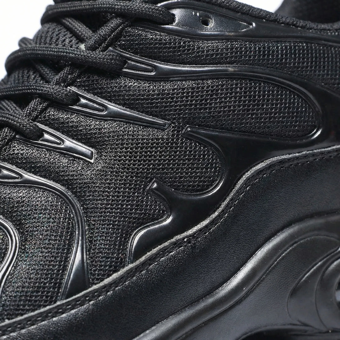 Nexorun - Zapato de seguridad ligero con cordones, color negro.