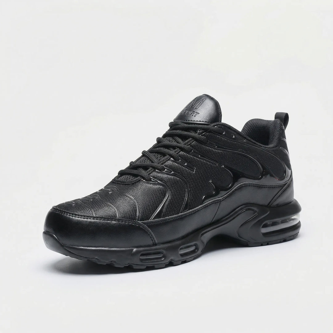 Nexorun - Zapato de seguridad ligero con cordones, color negro.