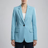 Blazer con solapa de muesca de un solo botón