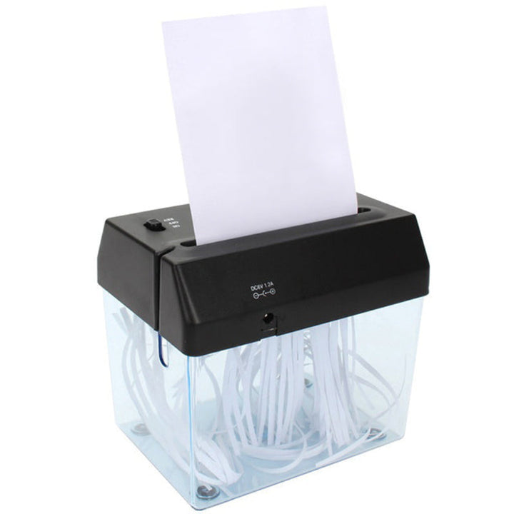 Mini Destructora de Papel de Escritorio – Compacta, Silenciosa y Eficiente