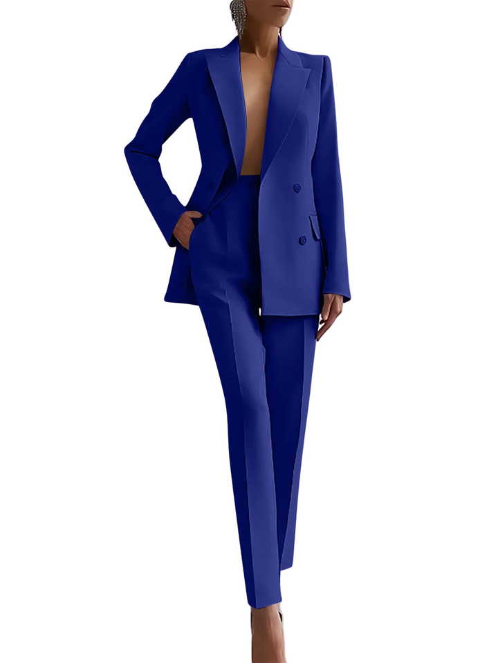 Conjunto Blazer Elegante de Dos Piezas para Mujeres