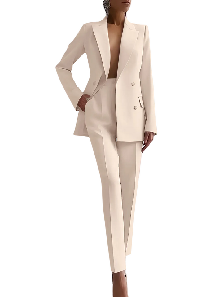 Conjunto Blazer Elegante de Dos Piezas para Mujeres