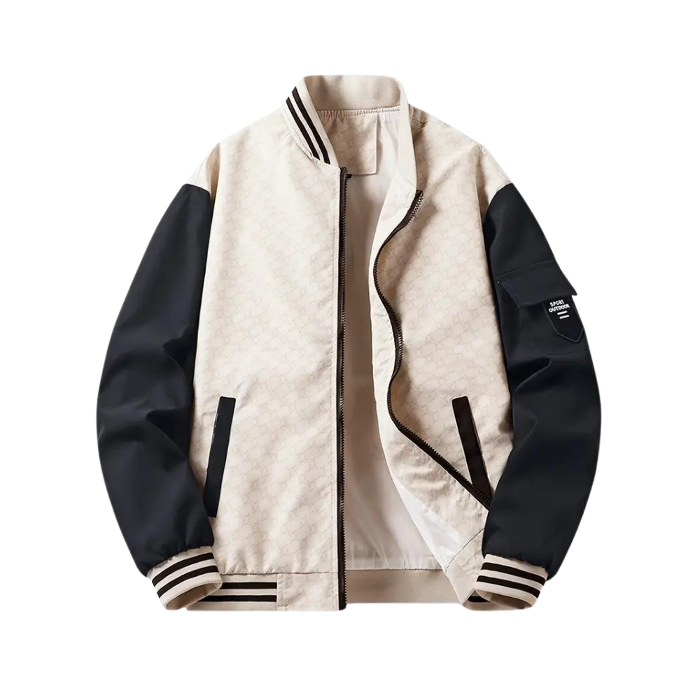 Chaqueta de béisbol casual para hombres