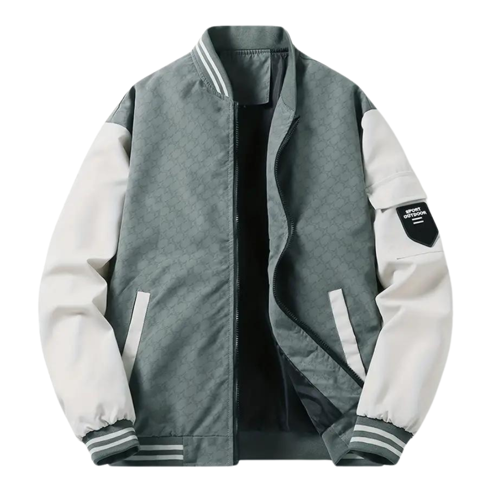 Chaqueta de béisbol casual para hombres