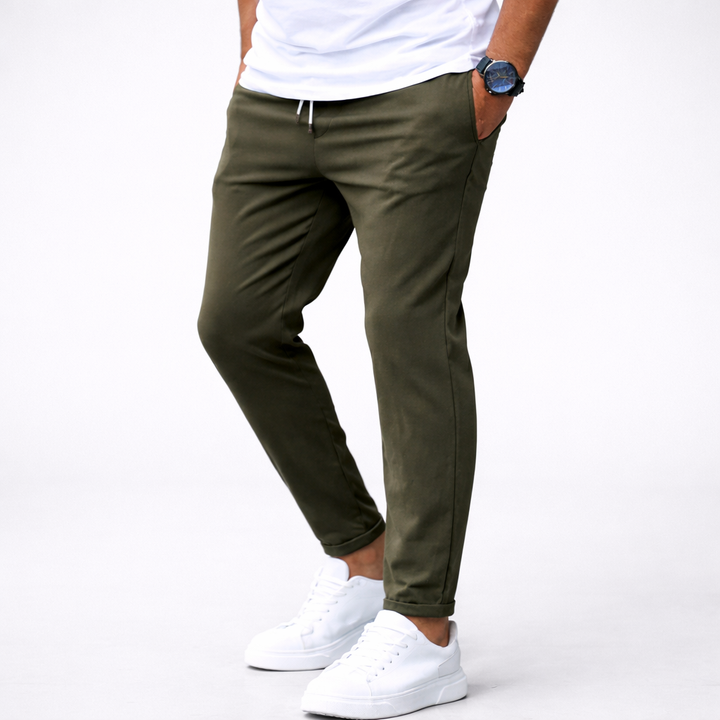 Pantalones Elásticos Modernos para Hombres