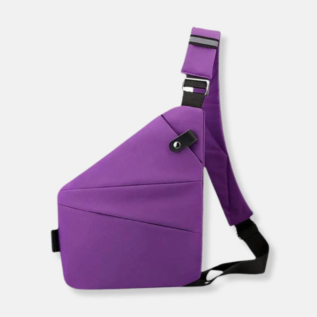 Bolso Cruzado Antirrobo de Viaje – Organizador Seguro, Ligero y Mano Libre para Uso Diario y Urbano