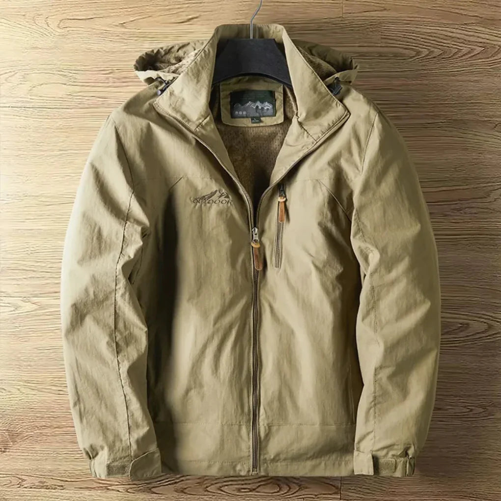 Chaqueta Exterior Impermeable y Transpirable para Hombres