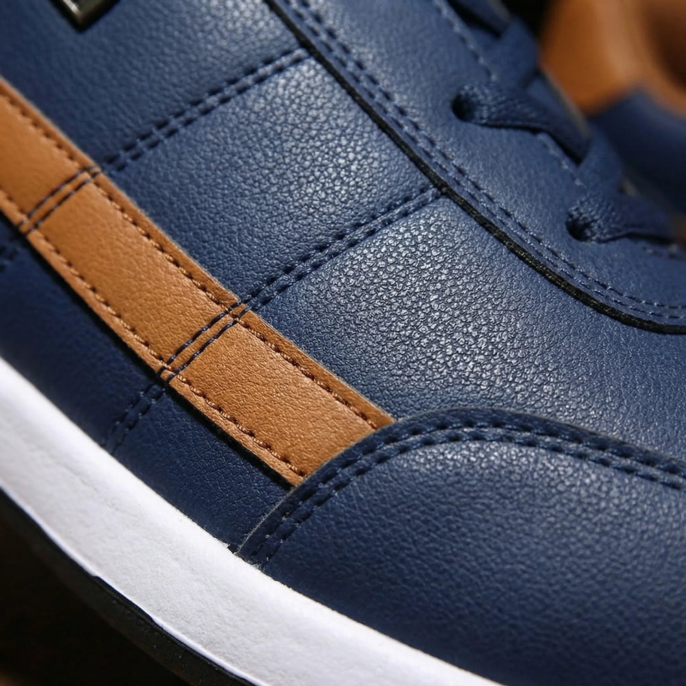 Pacelon - Zapatillas casuales con cordones y plantilla anatómica