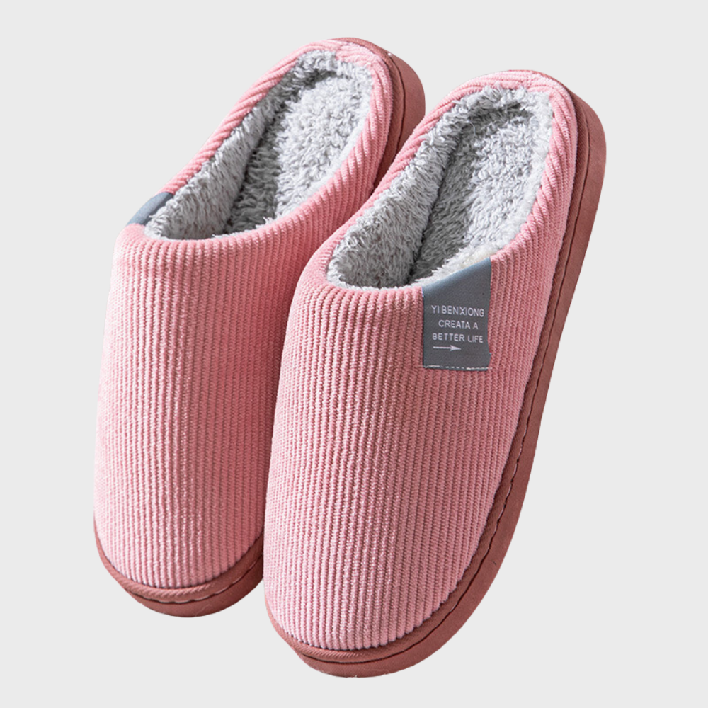 Zapatillas de invierno cálidas de interior para mujer