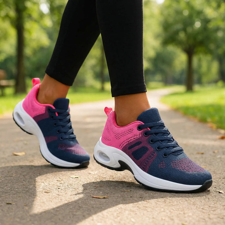 Paviona - Zapatillas deportivas sin cordones para mujer con buen soporte para caminar