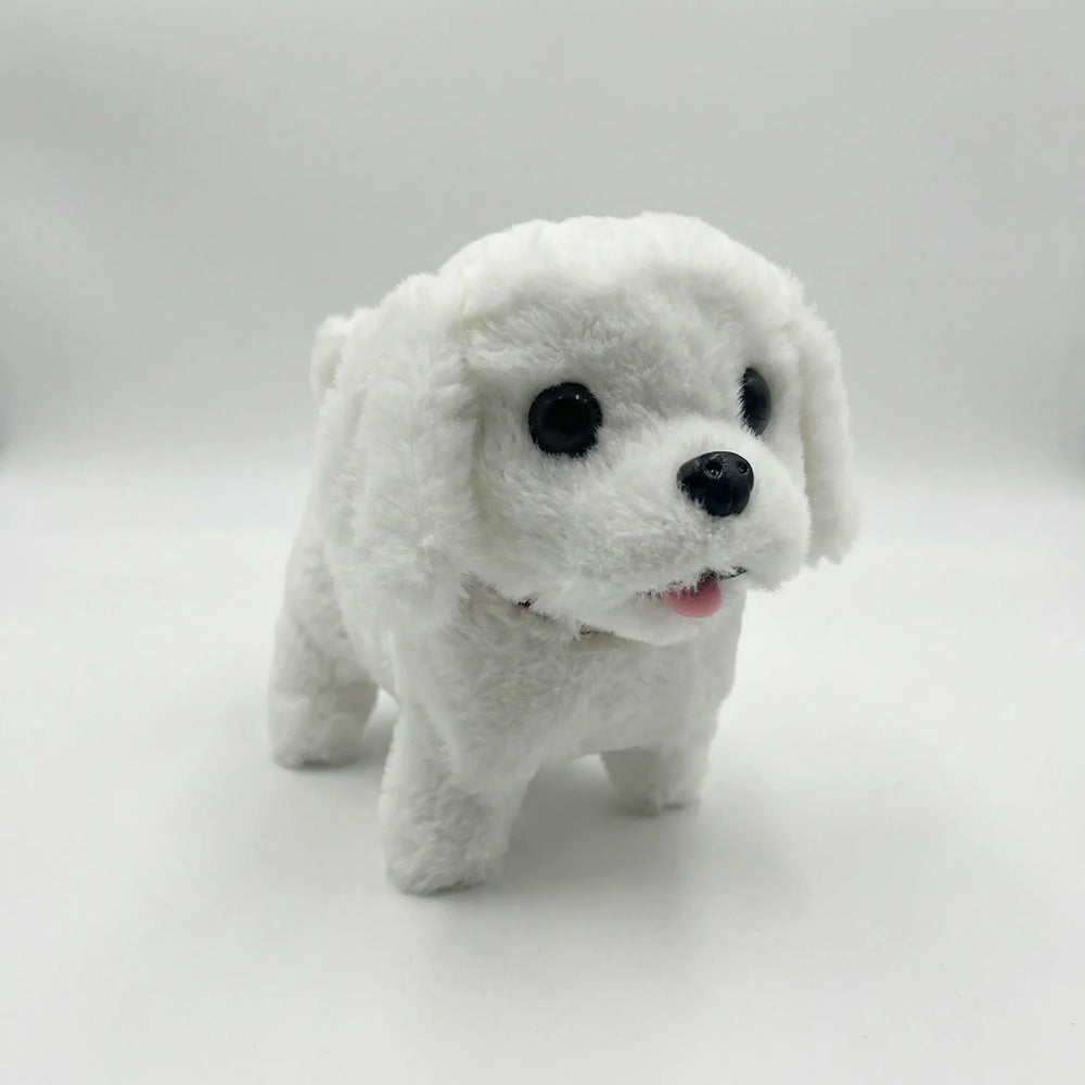 Pawzlee - Cachorro de juguete interactivo y esponjoso