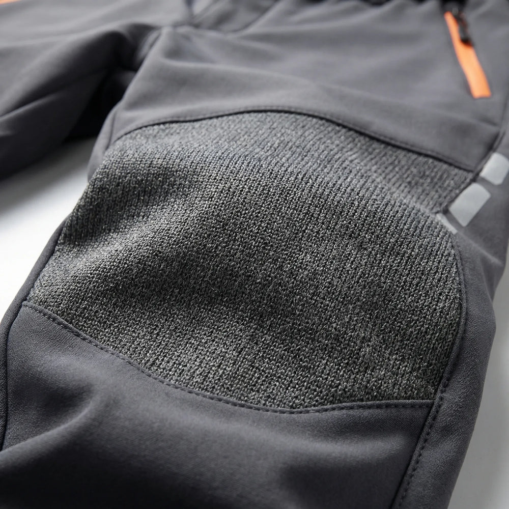 Peakforge - Pantalones de exterior para hombre con forro polar
