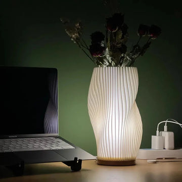Lámpara de Mesa LED con Vortex