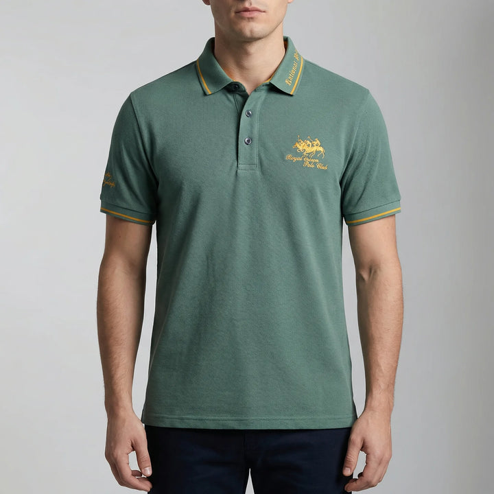 Polo Plaxton de manga corta con cuello clásico