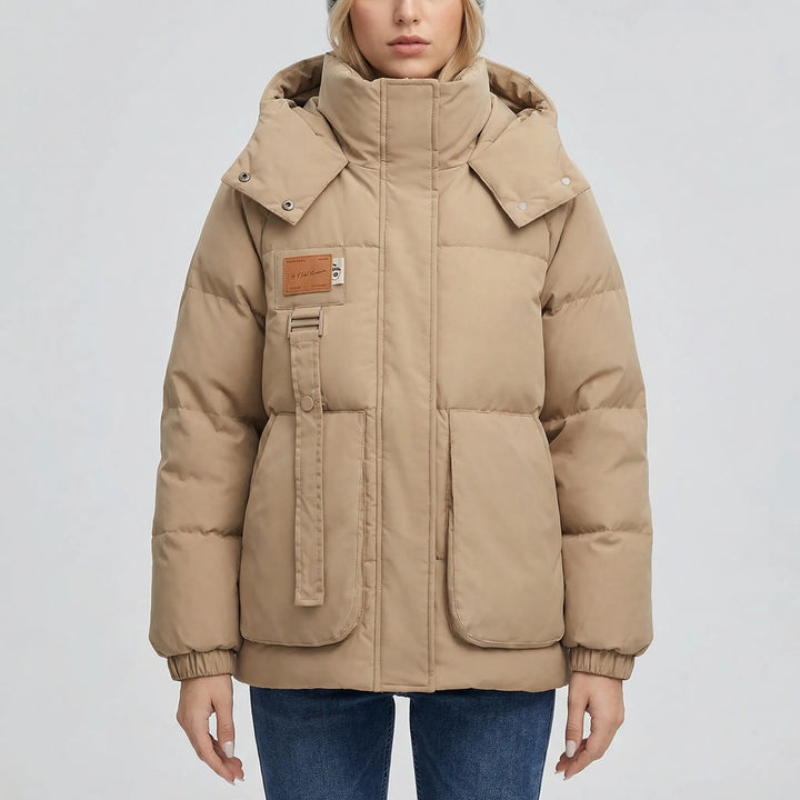 Puffara - Chaqueta acolchada con capucha para mujer