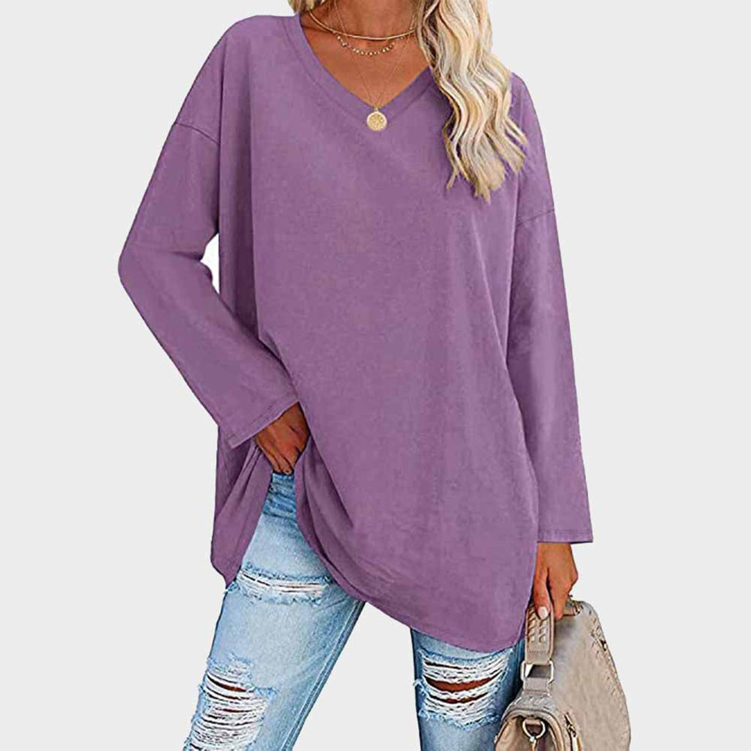 Blusa Elegante de Manga Larga para Mujeres