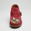Bota Ankle Plana con Imagen de Gato para Mujeres