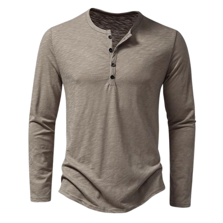 Floris - camiseta con botones de largo ancho